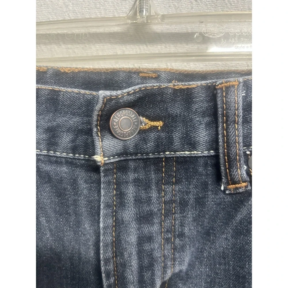 Aeropostale Men's Size‎ 28x30 Skinny Denim Blue Jean Pants - Picture 3 of 6